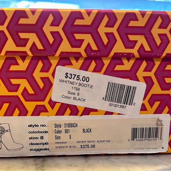 Tory Burch Vintage Whitney bootie in black size 8 - Picture 2 of 10